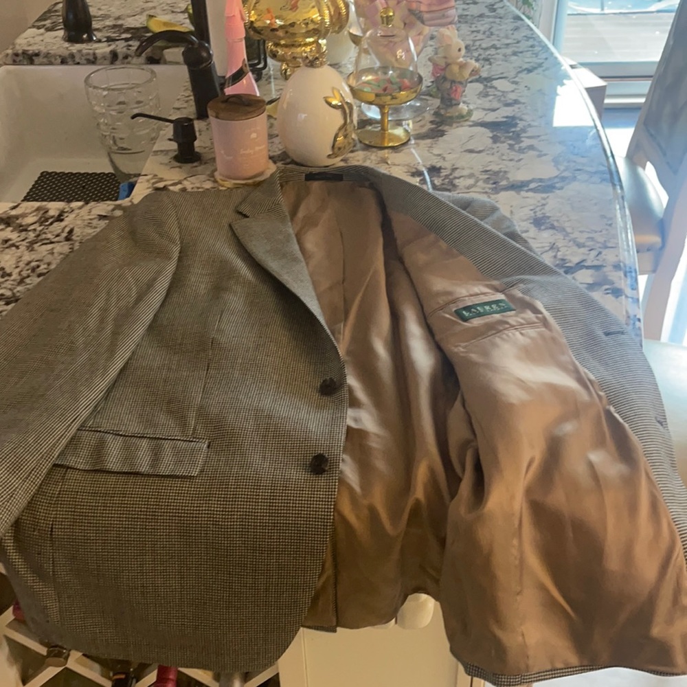 Never worned blazer men